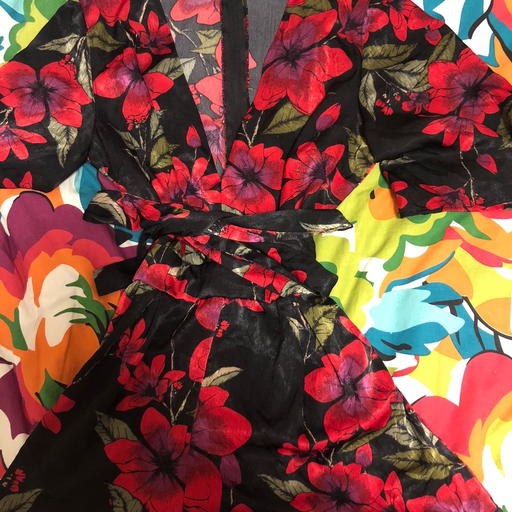 Floral Dressy Romper